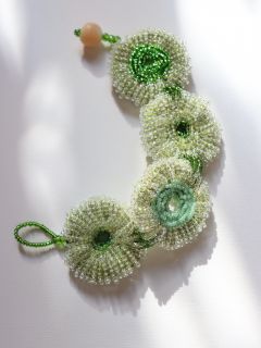 bracelet de créateur vert