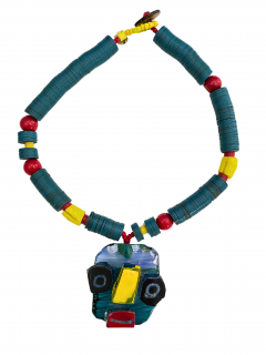 original necklace with art mask