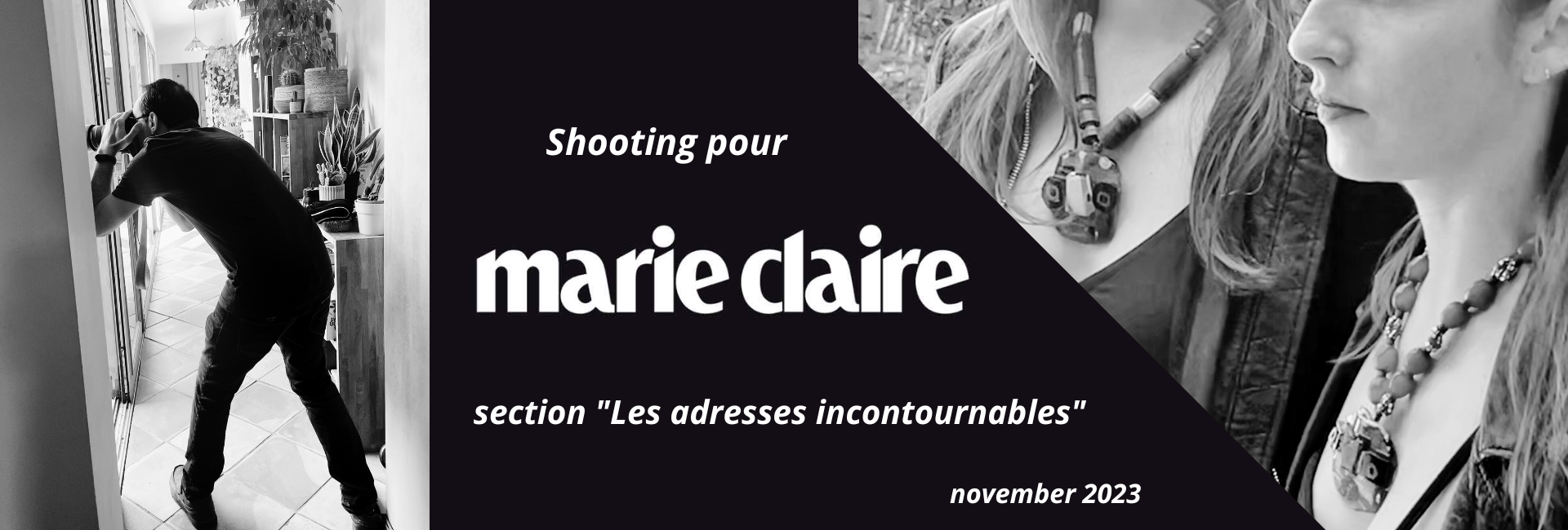 Laurence de Liencourt creations published in "MARIE CLAIRE"